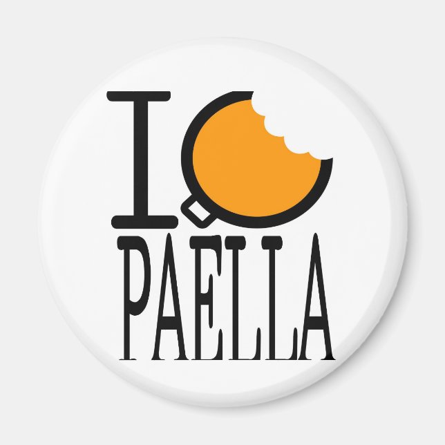 Imán paella paella (Frente)