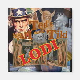 Imán Pagan Tiki Shack Bar Enoteca Lodi California de Te