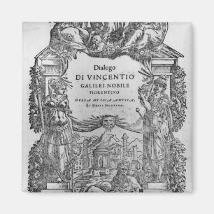 Imán página de 'Della Musica Antica y del della Modern