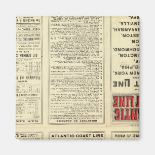 Imán Página de texto Línea de Costa Atlántica