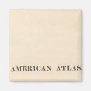 Imán Página de título Atlas americano