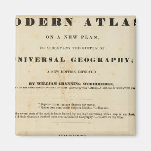 Imán Página de título Atlas modernos