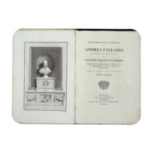 Imán Página de título de "Le Fabbriche e i Disegni di A