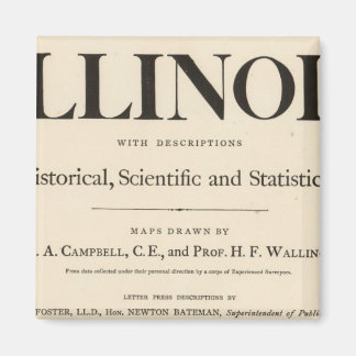 Imán Página Título Nuevo atlas Illinois
