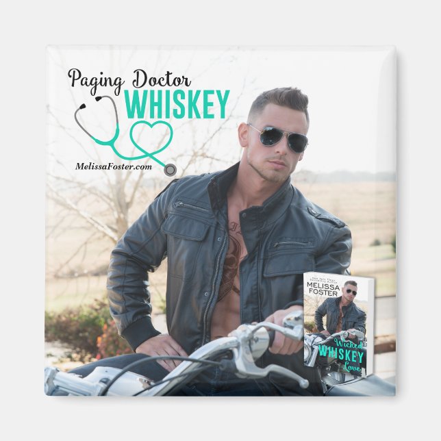 Imán Paging Dr. Bones Whiskey Magnet (Frente)