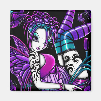 Imán "Paige" Gótico Tatuaje Fairy Art Magnet