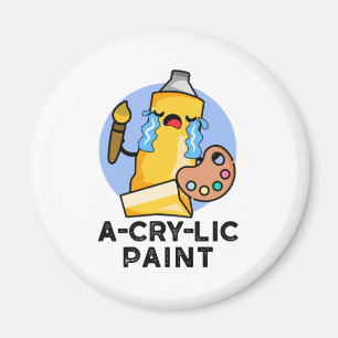 Imán Paint Funny Artist Pun