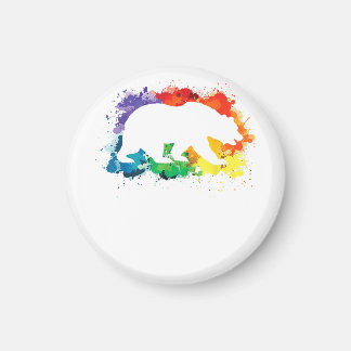 Imán Paint LGBT Splatts Gay Bear