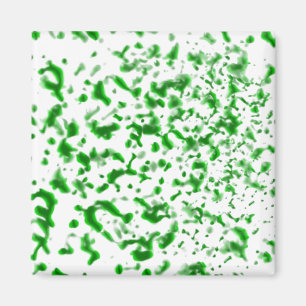 Imán Paint Spatter Green
