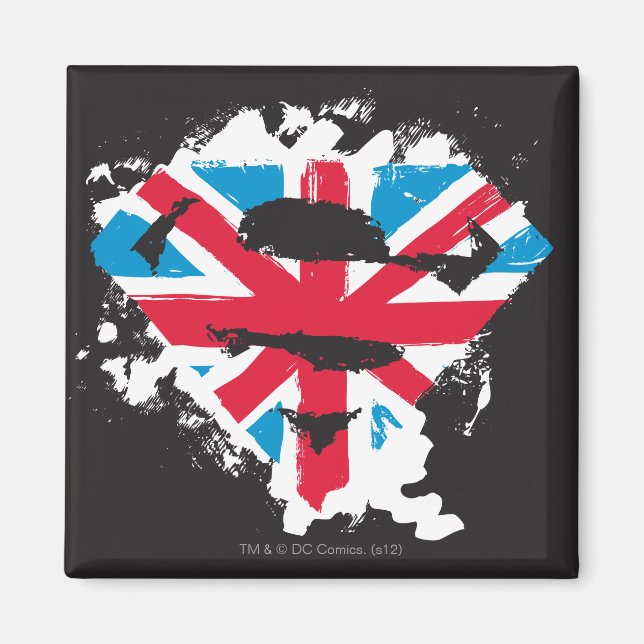 Imán Paint Strokes British S-Shield (Frente)