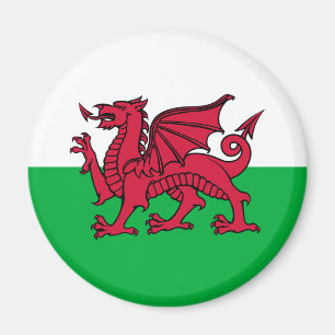 Imán País de Gales - bandera Galés