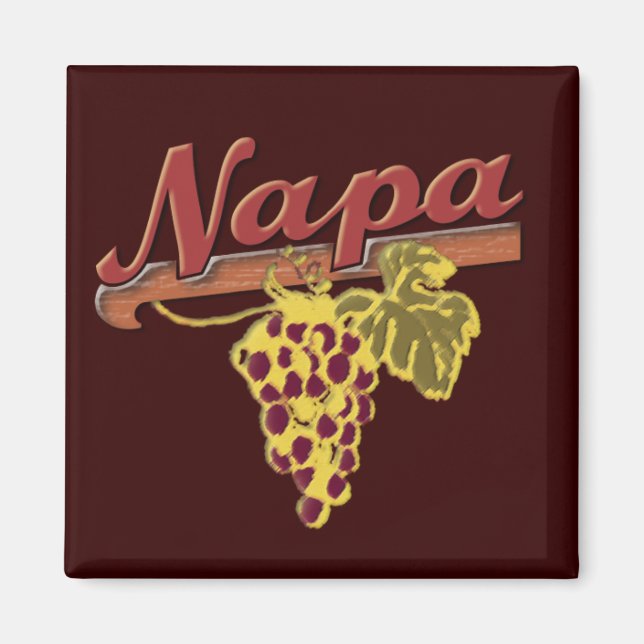 Imán País del vino (Frente)