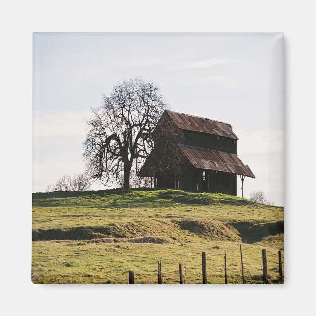 Imán País en otoño...... (Frente)