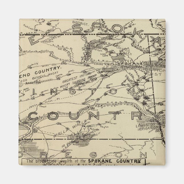 Imán País Spokane (Frente)