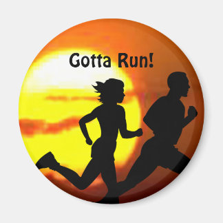 IMÁN PAÍS TRANSVERSAL - GOTTA RUN - STAMP - SUNSET