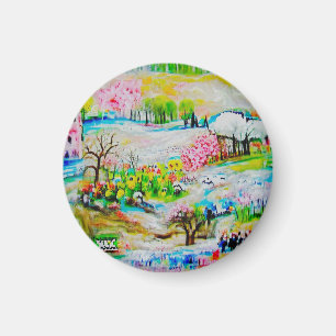 Imán Paisaje acuático 2