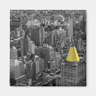 Imán Paisaje aéreo de la ciudad de Nueva York