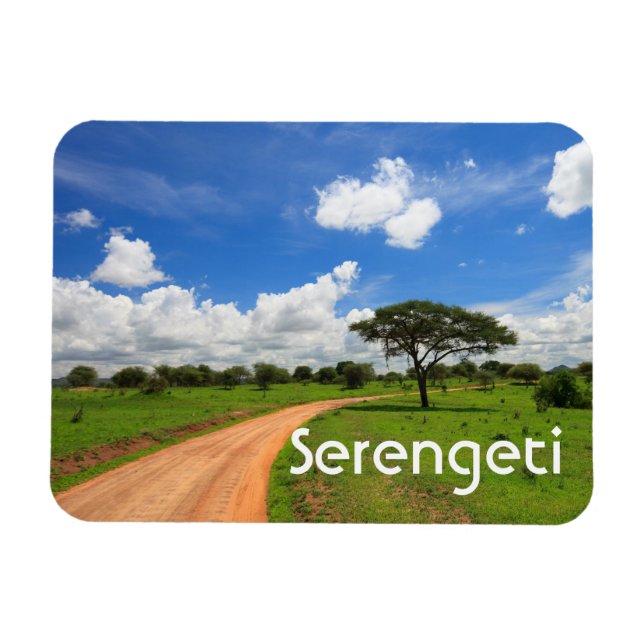 Imán Paisaje africano (Horizontal)