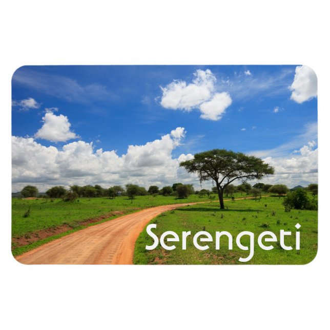Imán Paisaje africano (Horizontal)
