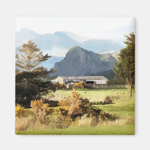 IMÁN PAISAJE AGRÍCOLA Y MONTAÑA