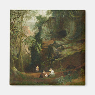 Imán Paisaje cerca de Clifton, c.1822-23 (aceite en