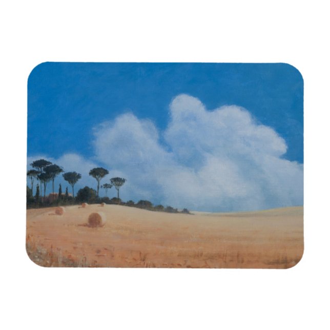 Imán Paisaje cerca de Paganico 2012 (Horizontal)
