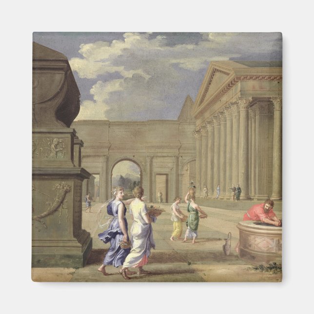 Imán Paisaje clásico (Frente)