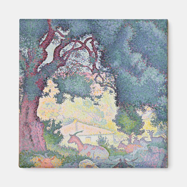 Imán Paisaje con cabras, 1895 (Frente)