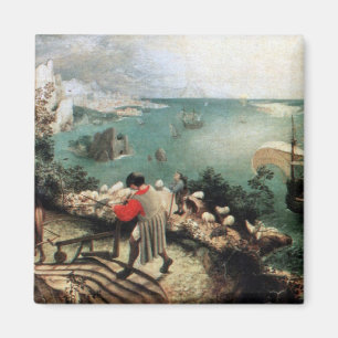 Imán Paisaje con la caída de Ícaro - 1558