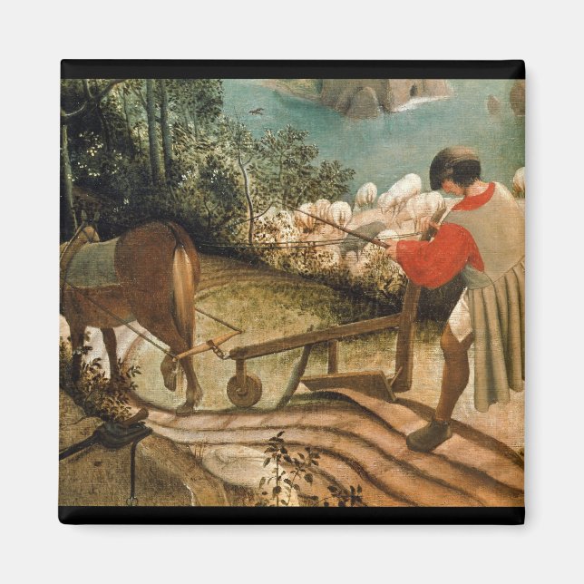 Imán Paisaje con la caída de Icarus (Frente)