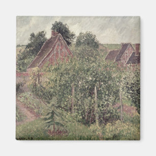 Imán Paisaje con los tejados de la cabaña, 1 de Camill