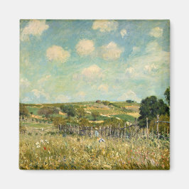 Imán Paisaje Country Meadow (por Alfred Sisley)