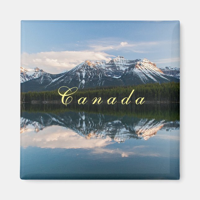 Imán Paisaje de Canadá (Frente)