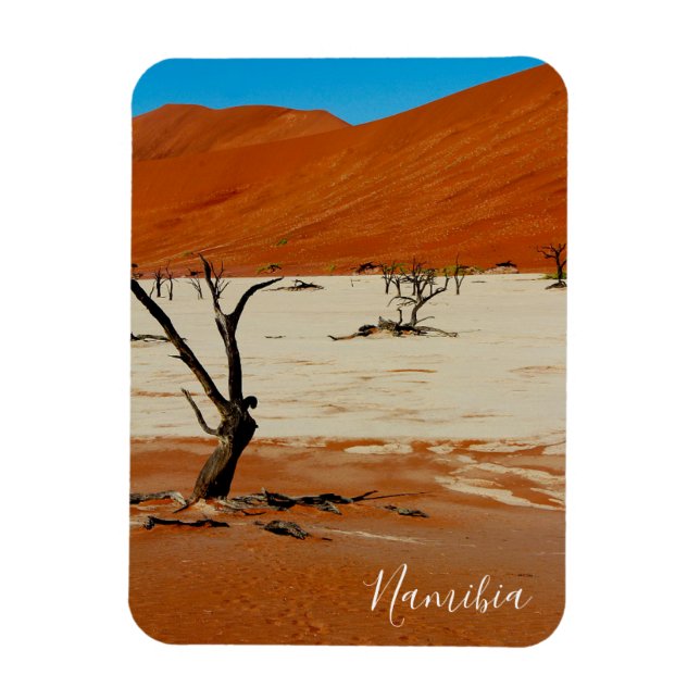 Imán Paisaje de dunas de arena de Namibia Sossusvlei (Vertical)
