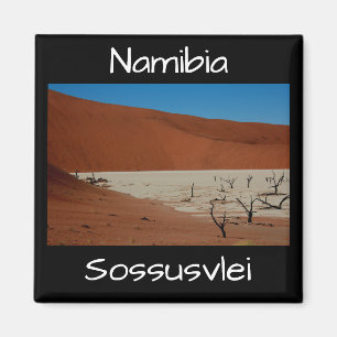 Imán Paisaje de dunas de arena de Namibia Sossusvlei