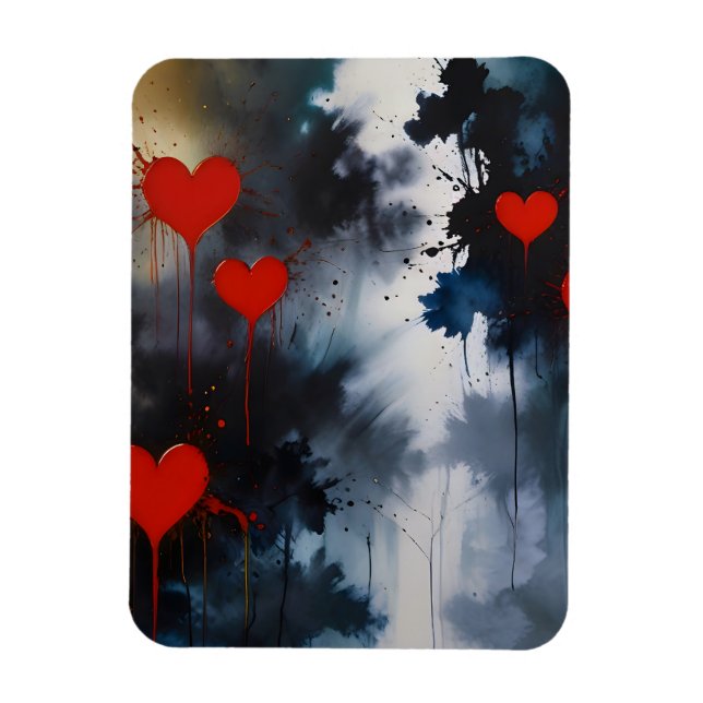 Imán Paisaje de ensueño encantado (Vertical)