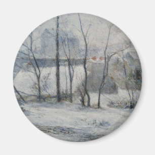 Imán Paisaje de invierno (de Paul Gaugin)