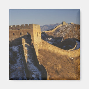Imán Paisaje de la Gran Muralla bajo la puesta del sol,