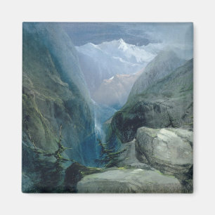 Imán Paisaje de la montaña