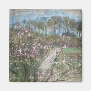Imán Paisaje de la primavera