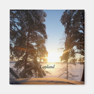 Imán Paisaje de Lapland