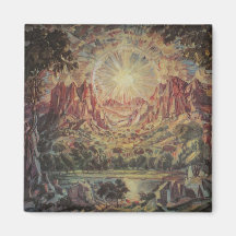 Paisaje de montaña (por Konstantin Bogaevsky)