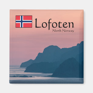 Imán Paisaje de Noruega Lofoten