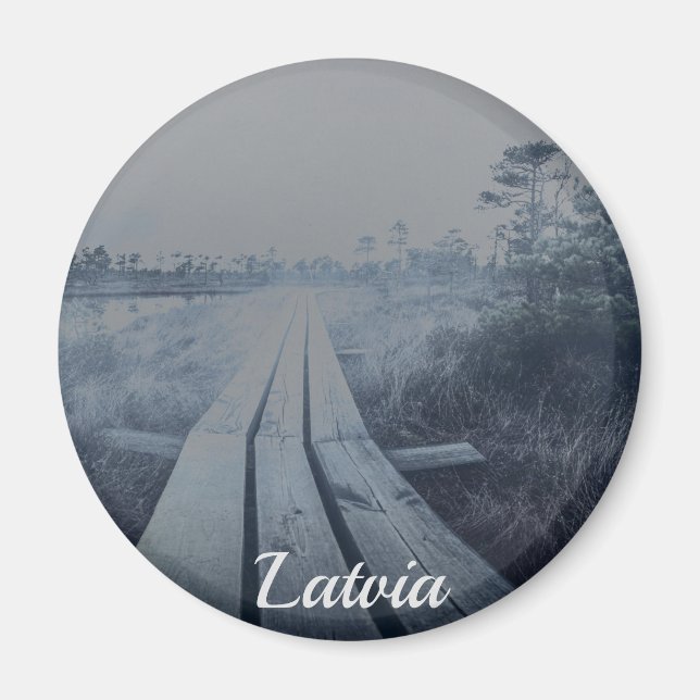 Imán Paisaje de oscilación de niebla (Frente)