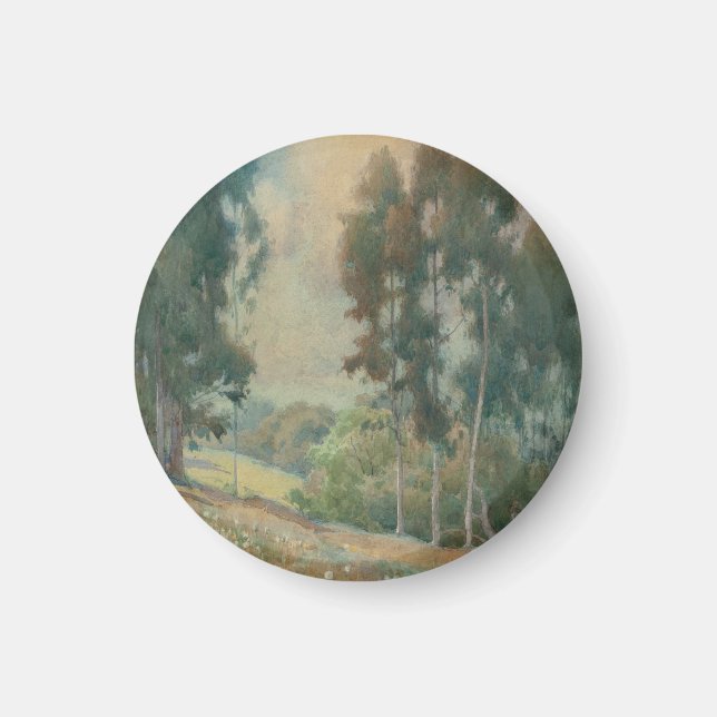 Imán Paisaje de primavera (1911)  Sereno paisaje de acu (Frente)