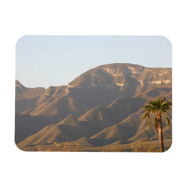 Imán Paisaje de rancho desértico cerca de Monterey, Méx (Horizontal)