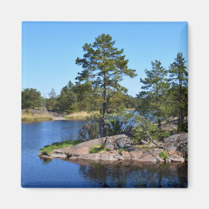Imán Paisaje de Suecia