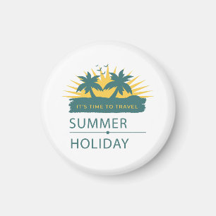 Imán Paisaje de vacaciones de verano