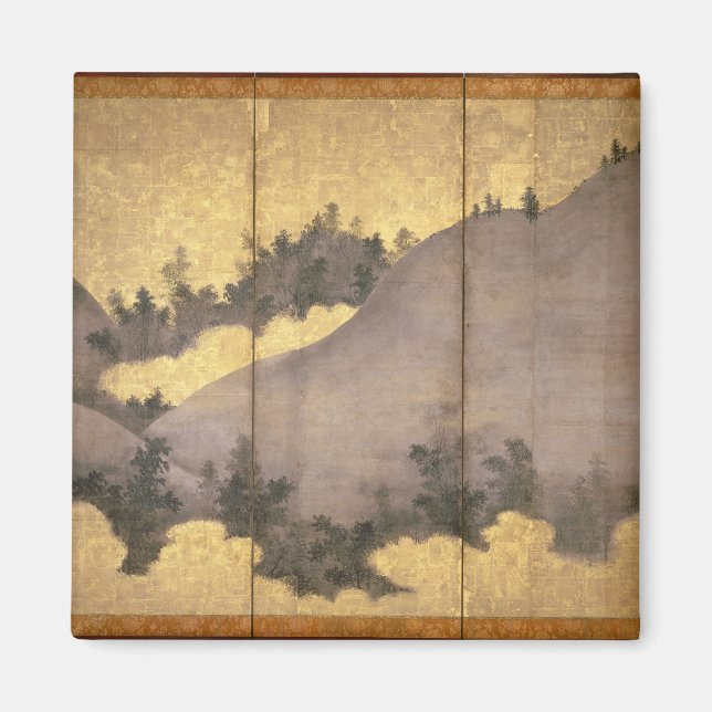 Imán Paisaje de verano (Frente)