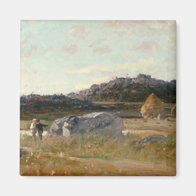 Imán Paisaje de verano 2 (Frente)